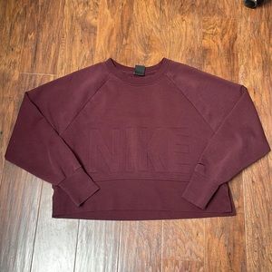Nike Long Sleeve Crop Sweater